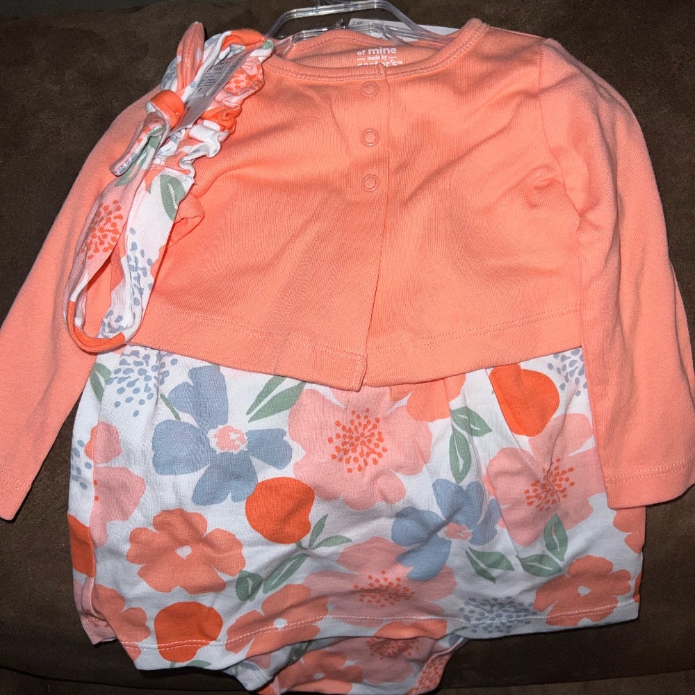 Carters Flower outfit